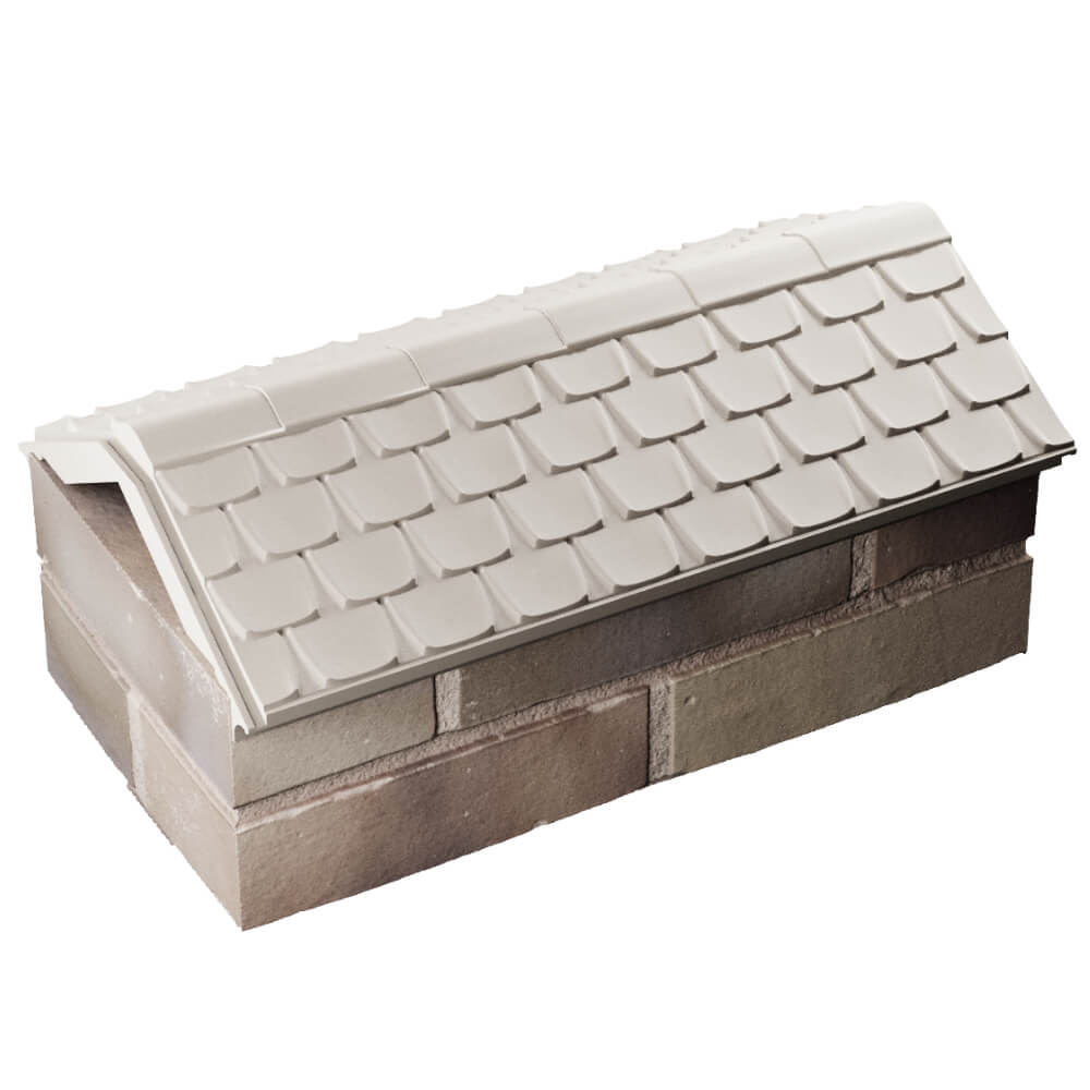 Парапет Zking Эльбрус Бежевый с посадкой на 1 кирпич (255мм) в Нижнем Тагиле фото