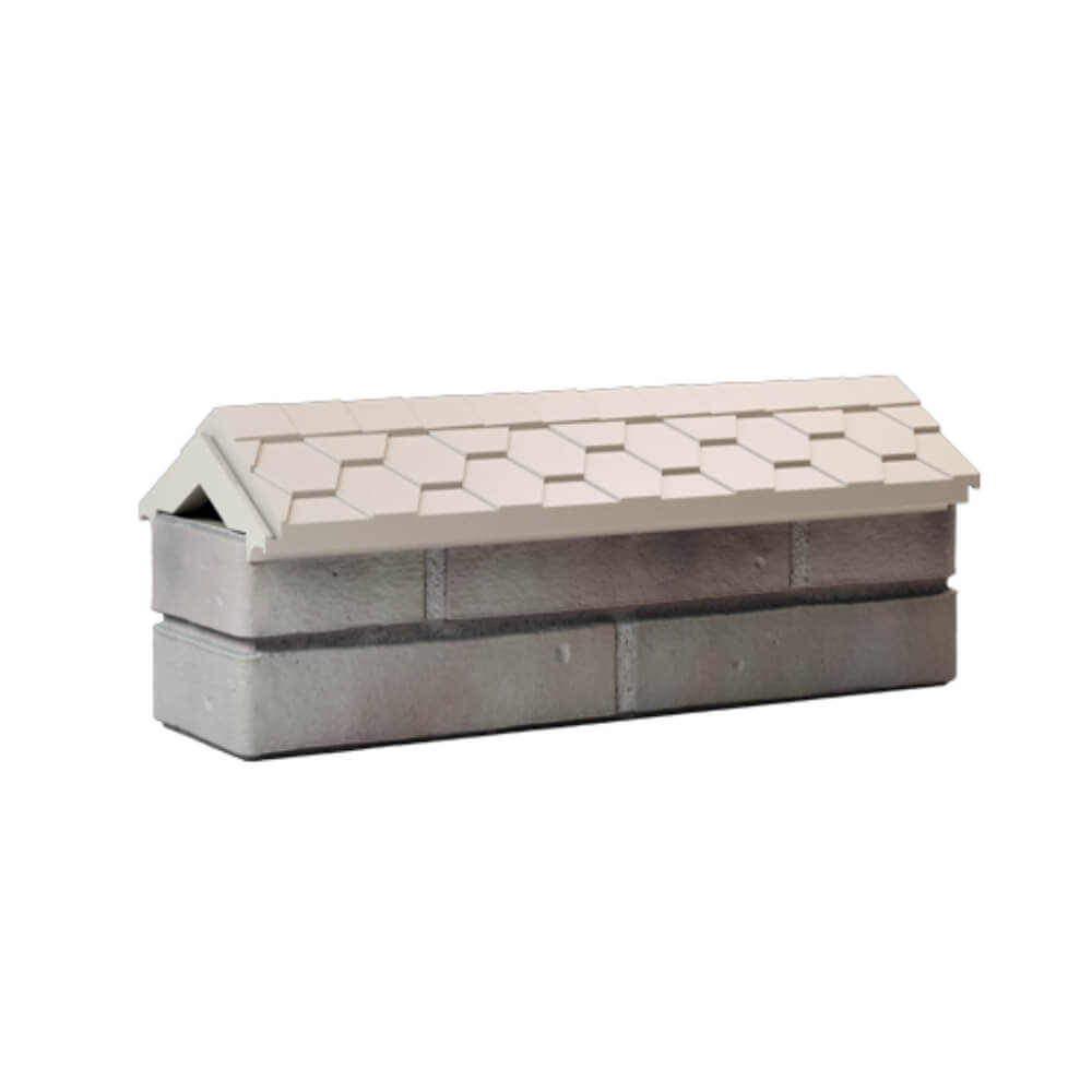 Парапет Zking Эверест Бежевый с посадкой на 0.5 кирпича (130мм) Нижний Тагил фото