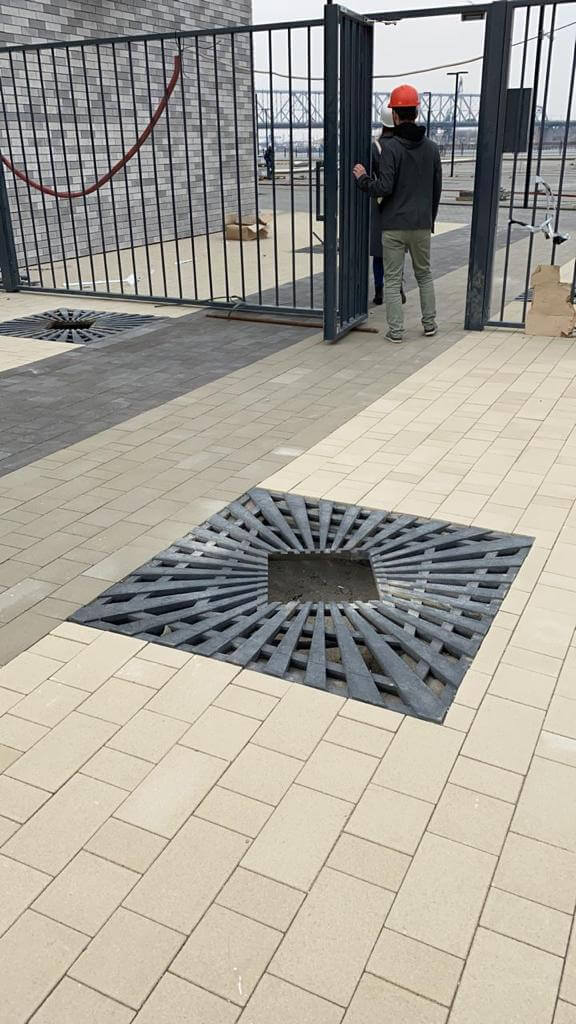 Приствольная решетка для дерева ZKING ATMOSPHERE 1.2х1.2м Черная