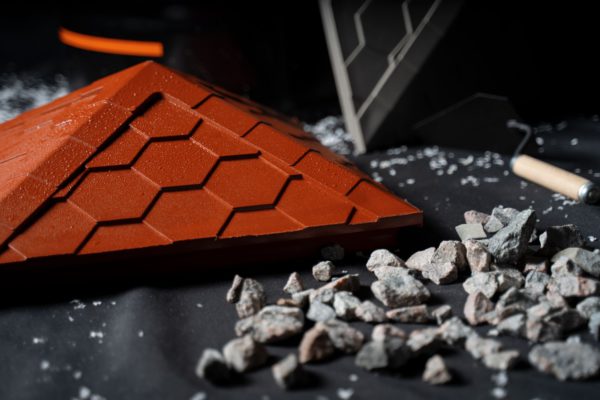 Колпак Zking Эверест Красный на столб 1.5х1.5 кирпича (390х390мм) в Нижнем Тагиле фото