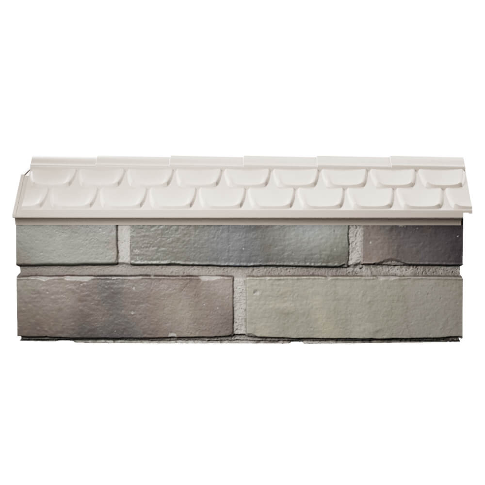 Парапет Zking Эльбрус Бежевый с посадкой на 0.5 кирпича (130мм) в Нижнем Тагиле фото