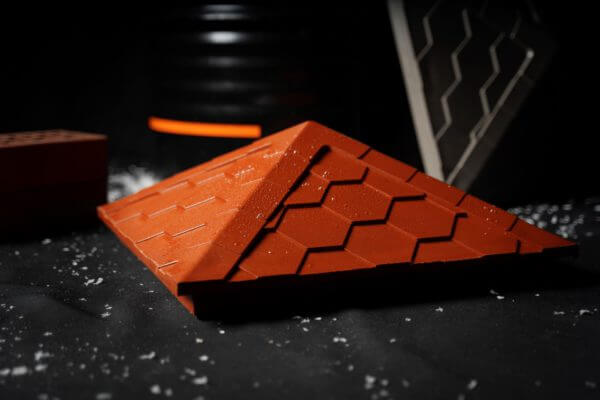 Колпак Zking Эверест Красный на столб 1.5х1.5 кирпича (390х390мм) в Нижнем Тагиле фото